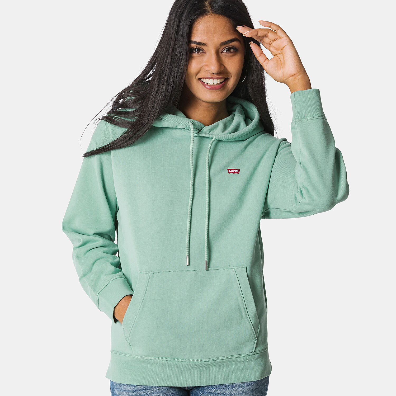 Felpa levi's verde online