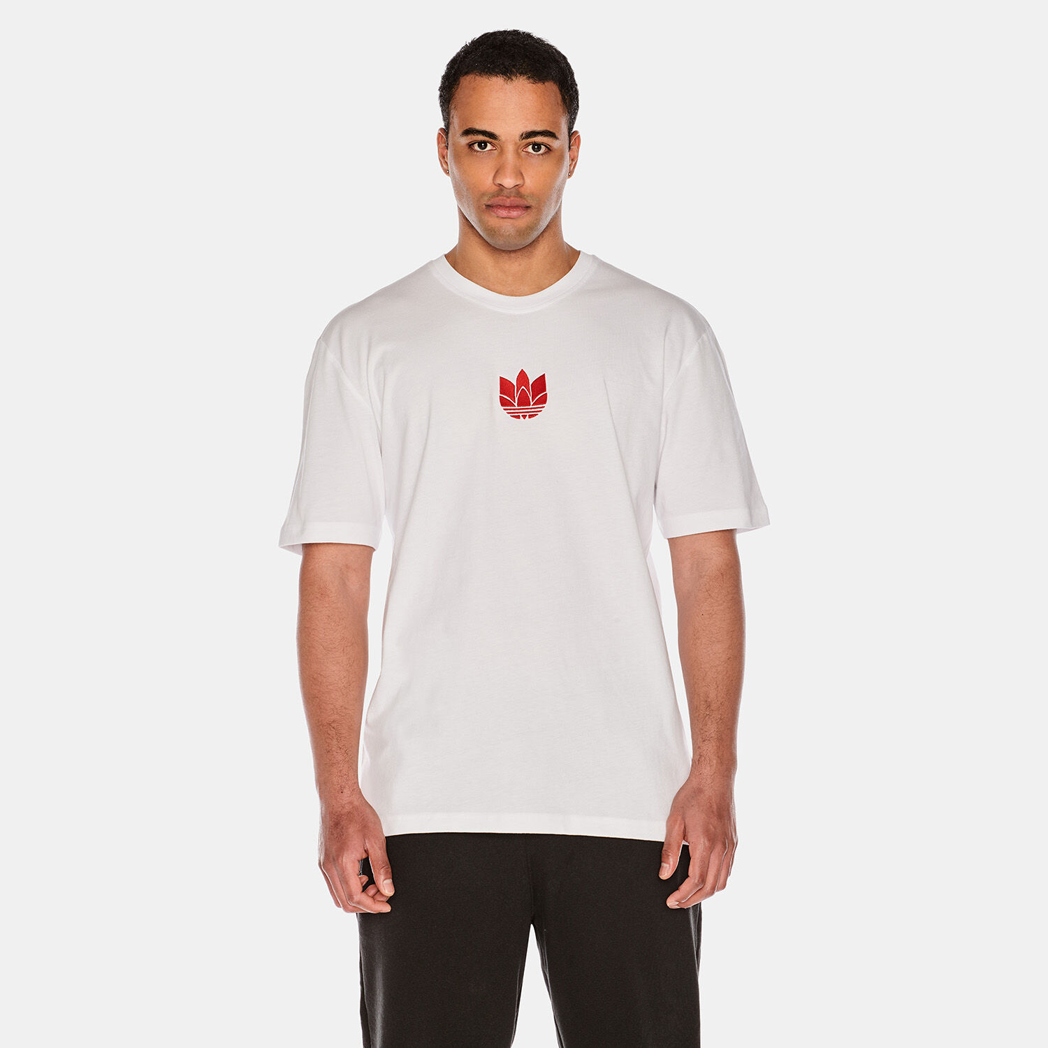 Maglia adidas bianca e rossa outlet