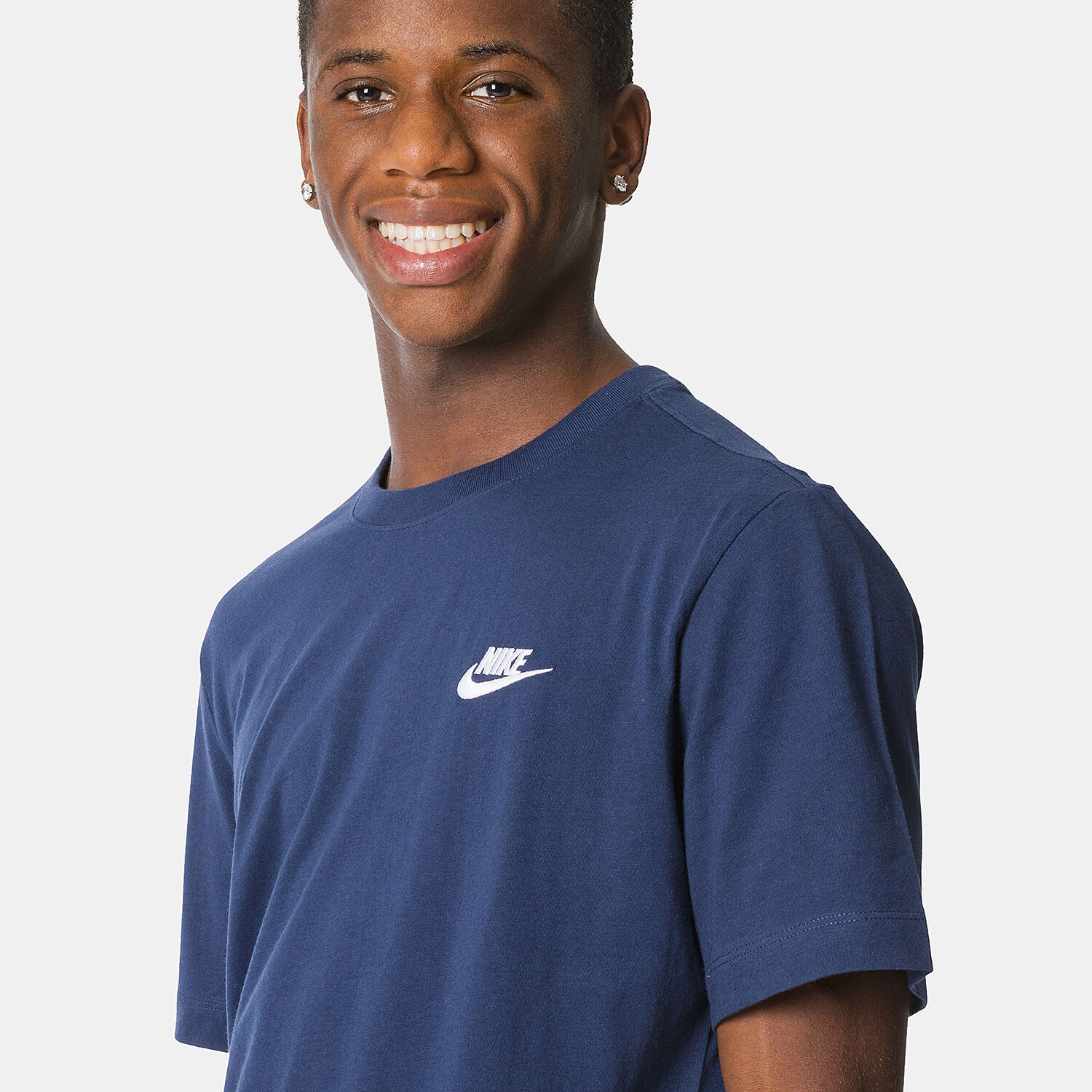 Blue nike tee sales