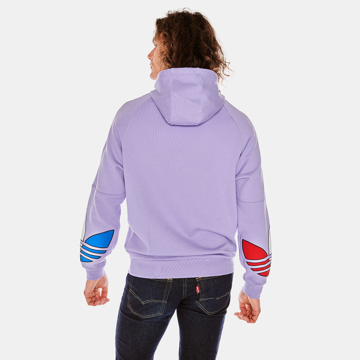Felpa clearance adidas lilla