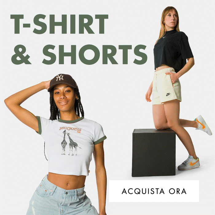 t-shirt and shorts