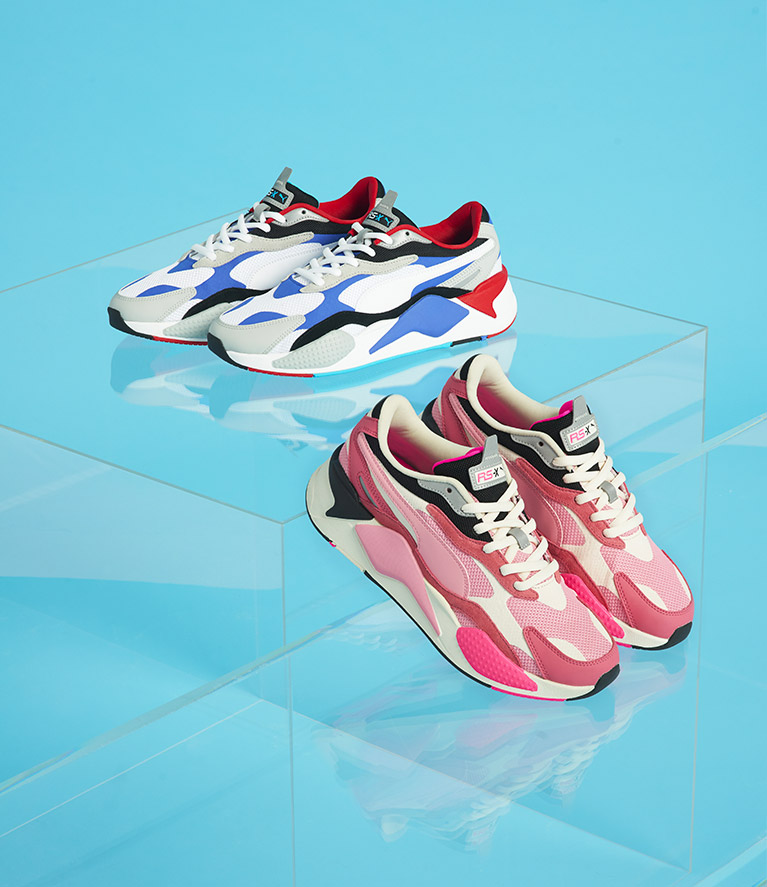 scarpe puma azzurre