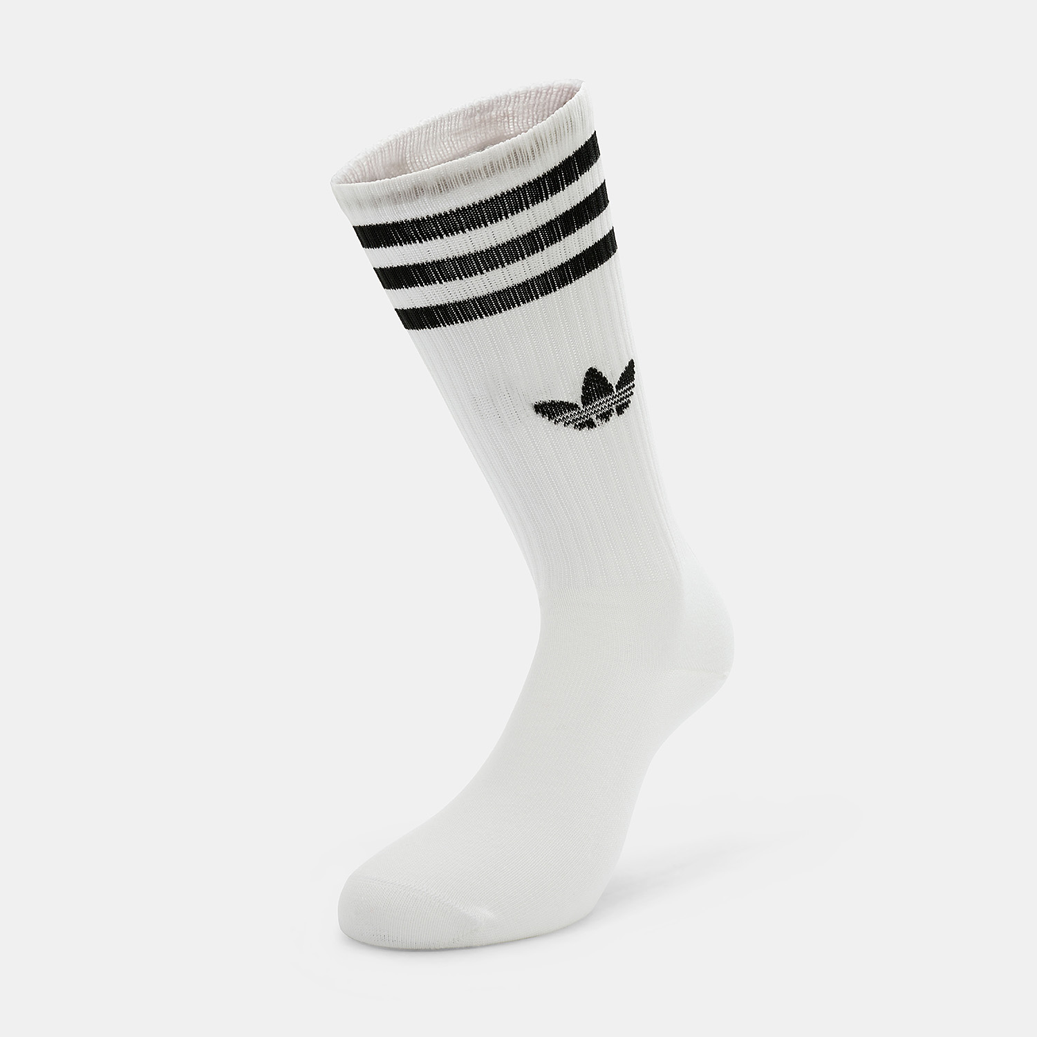 CALZINI SOLID CREW, WHITE